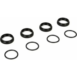 TLR 16mm Shock Nuts & O-rings: 8B 3.0 TLR243005