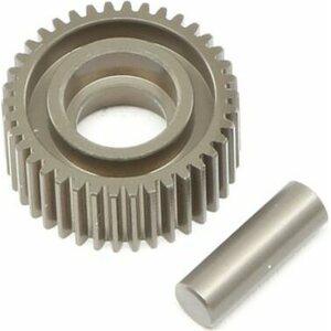 TLR Aluminum Idler Gear & Shaft, Laydown: 22 4.0 TLR332070