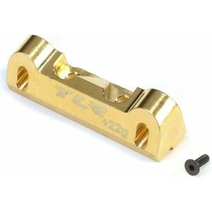 TLR Brass Hinge Pin Brace, LRC +22g: 22 5.0 TLR334053