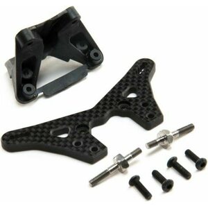 TLR Carbon Laydown Rear Tower Conversion: 22 5.0 TLR334056