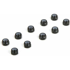 TLR M3 Aluminum Lock Nuts, Black (10) TLR336004