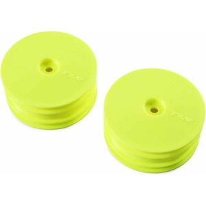 TLR Front Wheel, Yellow (2): 22X-4 TLR43021