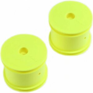 TLR Front/Rear Wheel, Yellow: 22T TLR7002
