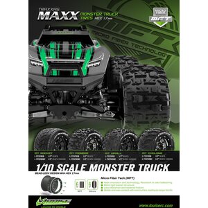 Louise Tires & Wheels MT-PIONEER Maxx Soft Black (MFT) (2) L-T3329SB