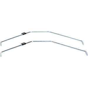 HB Racing Rear Sway Bar Set V2 (2.5, 2.7mm) HB204445