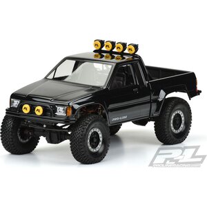 Pro-Line 1985 Toyota HiLux SR5 Clear Body (Cab + Bed) for SCX10 Trail Honcho 12.3" (313mm) Wheelbase