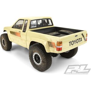 Pro-Line 1985 Toyota HiLux SR5 Clear Body (Cab + Bed) for SCX10 Trail Honcho 12.3" (313mm) Wheelbase 3466-00