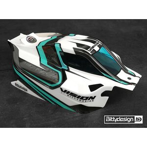 Bittydesign VISION body for Mugen MBX8 Eco Pre-cut