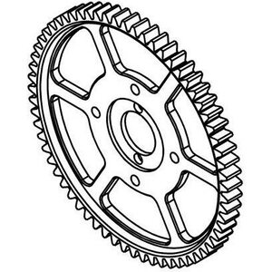 MCD Racing Center Spur Gear Z64 Competition 202504S