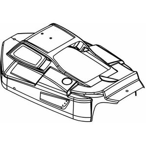 MCD Racing RR5 CF Max Body Shell Kit Complete 504101P
