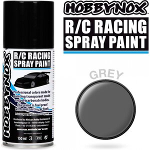 Hobbynox Grey R/C Racing Spray Paint 150 ml