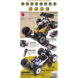 Kyosho Inferno MP9 TKI4 1/8 Nitro Buggy Kit
