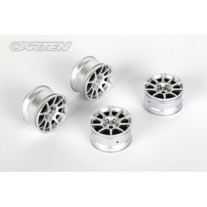 Carten NBA268 Felge 10-Speichen +4mm silber (4)