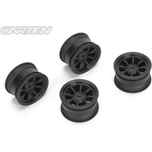 Carten NBA262 Felge 8-Speichen +1mm schwarz (4)