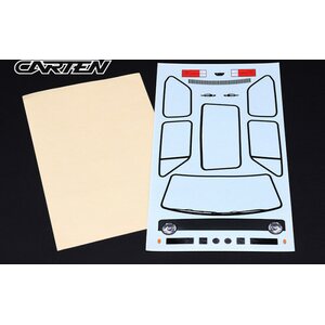 Carten NBA802 Golf MK1 1/10 M-Chassis Body Shell