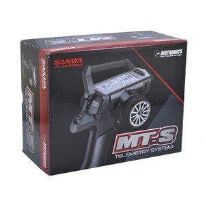 Sanwa MT-S 4-kanavainen lähetin telemetrialla, 2,4 GHz +RX482 vastaanotin