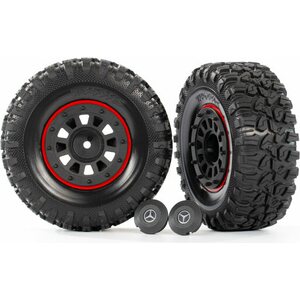 Traxxas 8874 Tires & Wheels 2.2" Crawler (Requires #8255A)