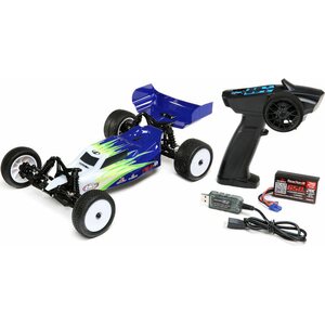 Losi 1/16 Mini-B Brushed RTR 2WD Buggy, Blue/White