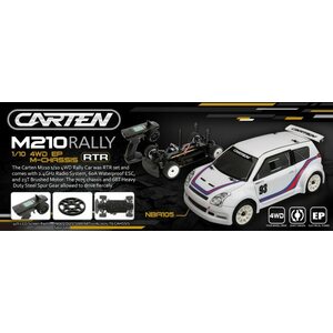 Carten NBA105 M210 1/10 Rally RTR