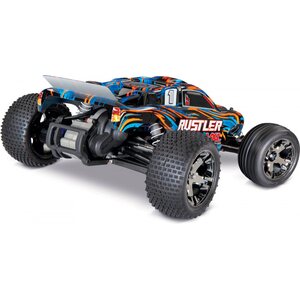 Traxxas Rustler VXL 2WD 1/10 RTR TQi TSM OrangeX w/o Batt/Charger