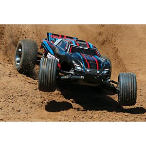 Traxxas Rustler VXL 2WD 1/10 RTR TQi TSM Red