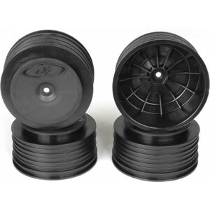 DE Racing DE Racing Speedline Plus SC Wheels 12mm for TLR/Tekno (black/4pcs)