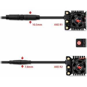 Hobbywing Xerun Axe550L R2-3300kV FOC Combo for Rock Crawlers