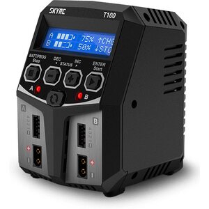 SkyRc T100 Charger 240VAC 0.1-5A 2x50W