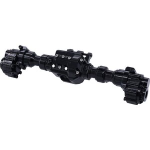 ValueRC Aluminum Alloy Front Axle and Rear Axle for 1:10 TRX4 RC Crawler Car (Black)