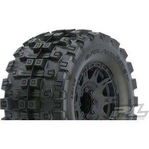 Pro-Line Badlands MX38 HP 3.8" All Terrain BELTED Tires Mounted 10166-10