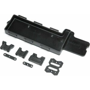 TLR TLR241066 Battery Tray, Center Diff Mount: 8XT