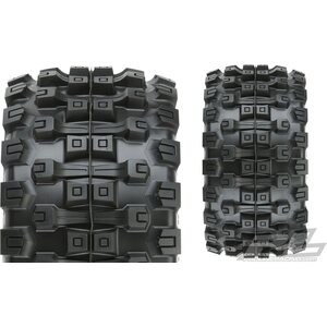 Pro-Line Badlands MX38 HP 3.8" All Terrain BELTED Tires Mounted 10166-10