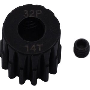 ValueRC 14T - Pinions Gear 32DP - Black for 5mm shaft M4 Screw