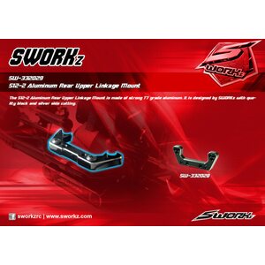 SWorkz Aluminium Rear Upper Linkage Mount SW332029