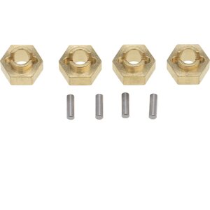ValueRC SCX24 3mm Diameter Brass Wheel Hex Adaptor 4pcs set