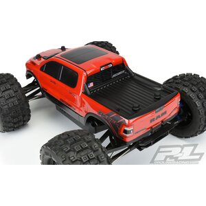 Pro-Line Pre-Cut 2020 Ram Rebel 1500 Clear Body for E-REVO 2.0 (with extended body mounts) 3536-17