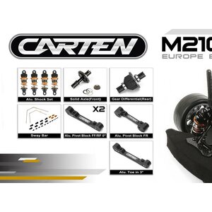 Carten NBA106 M210R Plus 1/10 M-Chassis Kit