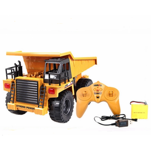 HUINA 1540 1/18Th 2.4G 6Ch Rc Dump Truck W/Die Cast Cab
