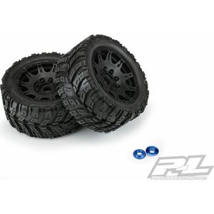 Pro-Line Masher X HP All Terrain BELTED Tires Mounted for X-MAXX & Kraton 8S 10176-10