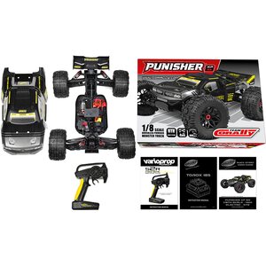Team Corally Punisher XP 6S 1/8 - LWB Monster Truck RTR W/o Battery & Charger C-00171