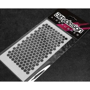 Bittydesign Vinyl Stencil - Honeycomb V1 Large