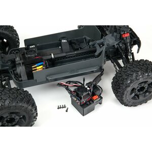 ARRMA RC BIG ROCK 4X4 3S BLX Brushless 1/10th 4wd MT Black käytetty