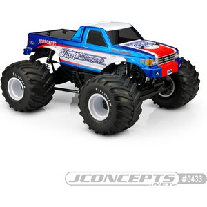 JConcepts 1989 Ford F-250 Monster Truck Body W/ Racerback