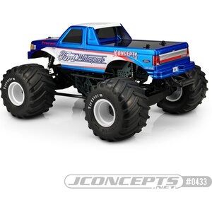 JConcepts 1989 Ford F-250 Monster Truck Body W/ Racerback