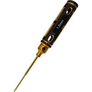 ValueRC Premium Allen Wrench (1.5mm) - Black Gold Cut Big Handle