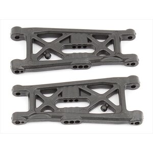 Team Associated 91871 B6 FT Front Suspension Arms Flat, Carbon