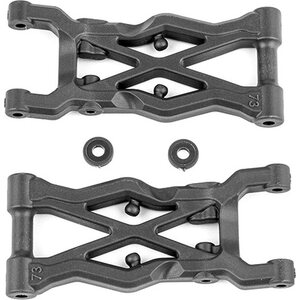 Team Associated 91873 B6.2 FT Rear Suspension Arms 73mm, Carbon