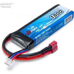 Vapex Li-Po Battery 2S 7.4V 1800mAh 30C T-Connector