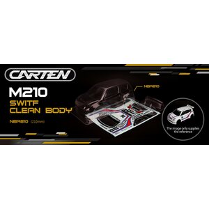 Carten NBA810 Swift 1/10 M-Chassis Body Shell