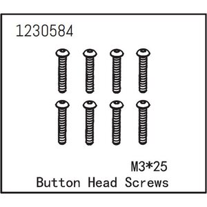 Absima Button Head Screw M3*25 (8)